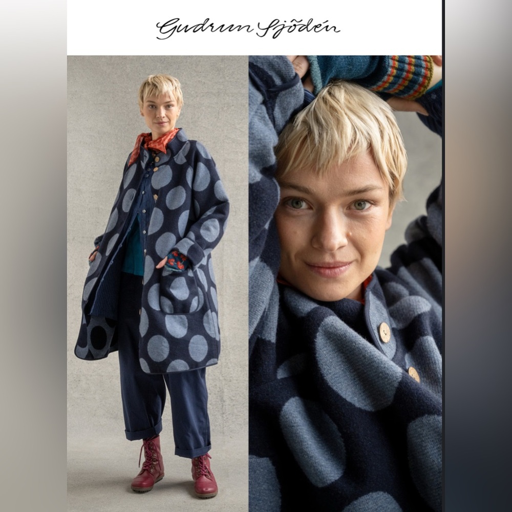 Gudrun Sjödén Wool Stone Coat